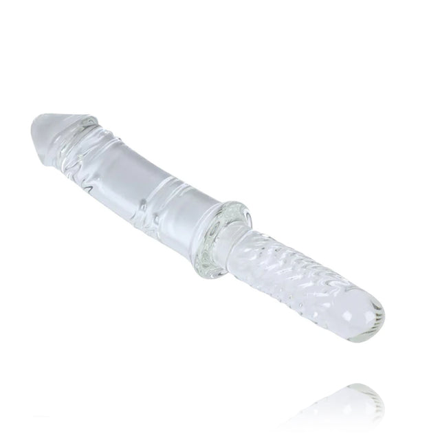 11.4 Large Clear Glass Dildo Crystal Penis Glass