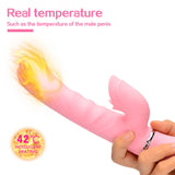 Rocking And Spinning Dildo Vibrator