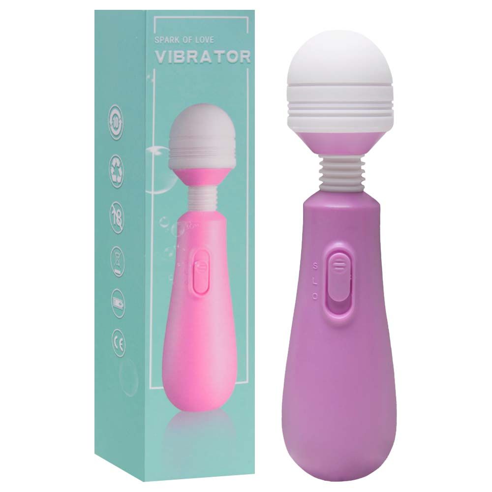 Cute Mini Magic Wand Massager & Clitoral Vibrator for Women