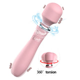 Double-Headed Vibrator Multi-Frequency Masturbator