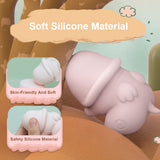 Pig Bit Cute Mini Female Vibrating Egg Masturbation Device