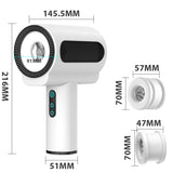 Automatic 5 Thrusting Sucking and 7 frequency vibrations Handheld Male Masturbator