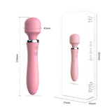 Double-Headed Vibrator Multi-Frequency Masturbator