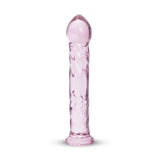 Crystal Glass Butt Plug Glass Dildo 6.7 Inch