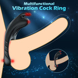 Vibrating Lock Ring Electric Remote Control Vibrator