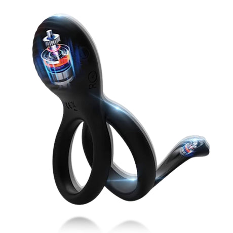 7 Modes Vibrating Cock Ring Couple Vibrator Toy