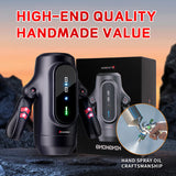 9 Telescopic Vibration LED Display Intelligent Heating Voice Male Handheld Masturbator