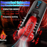 9-Frequency Telescopic Vibration Sucking Voice Heated Aircraft Cup