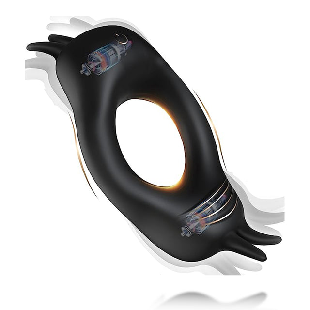 Cock Ring Vibrator with 10 Vibration Modes Remote Control