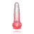 Crystal Jelly Silicone Lifelike Dildo