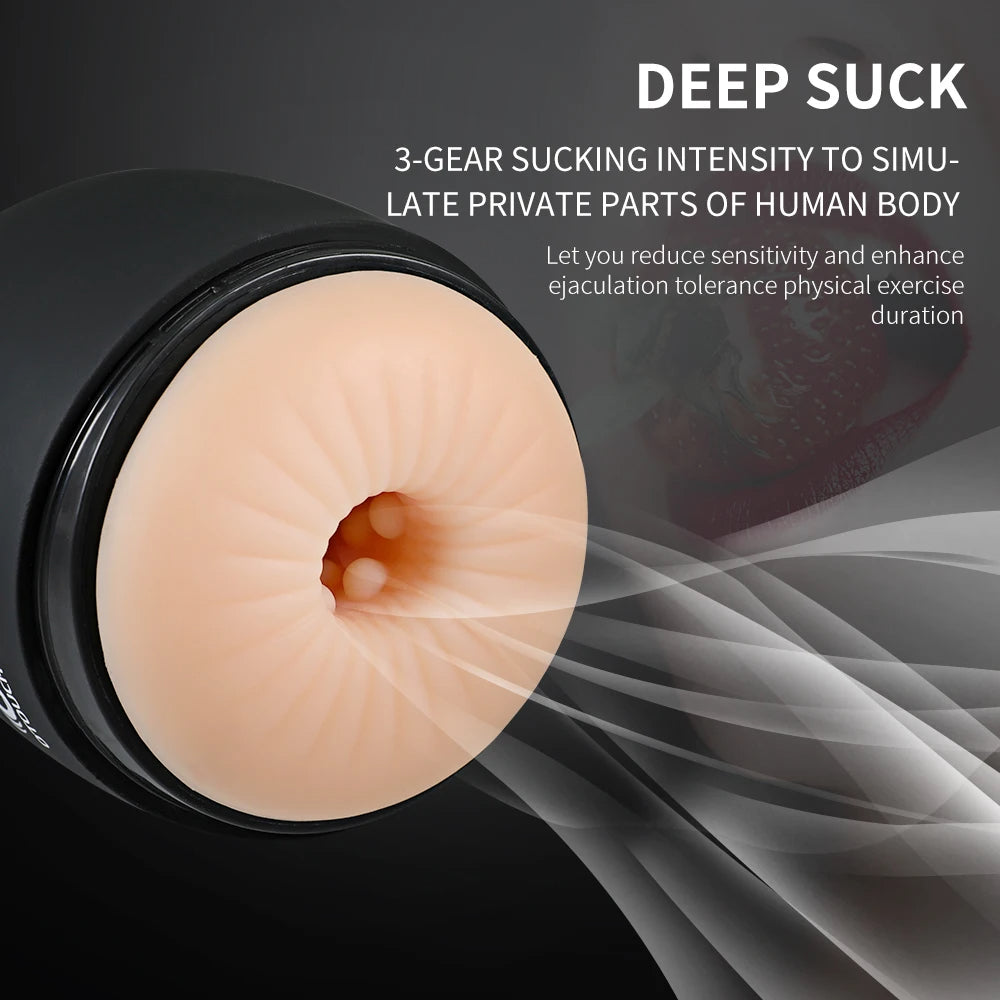 Otouch Airturn 3 Men Sex Toys with 6 Vibrations Sucking Stroker