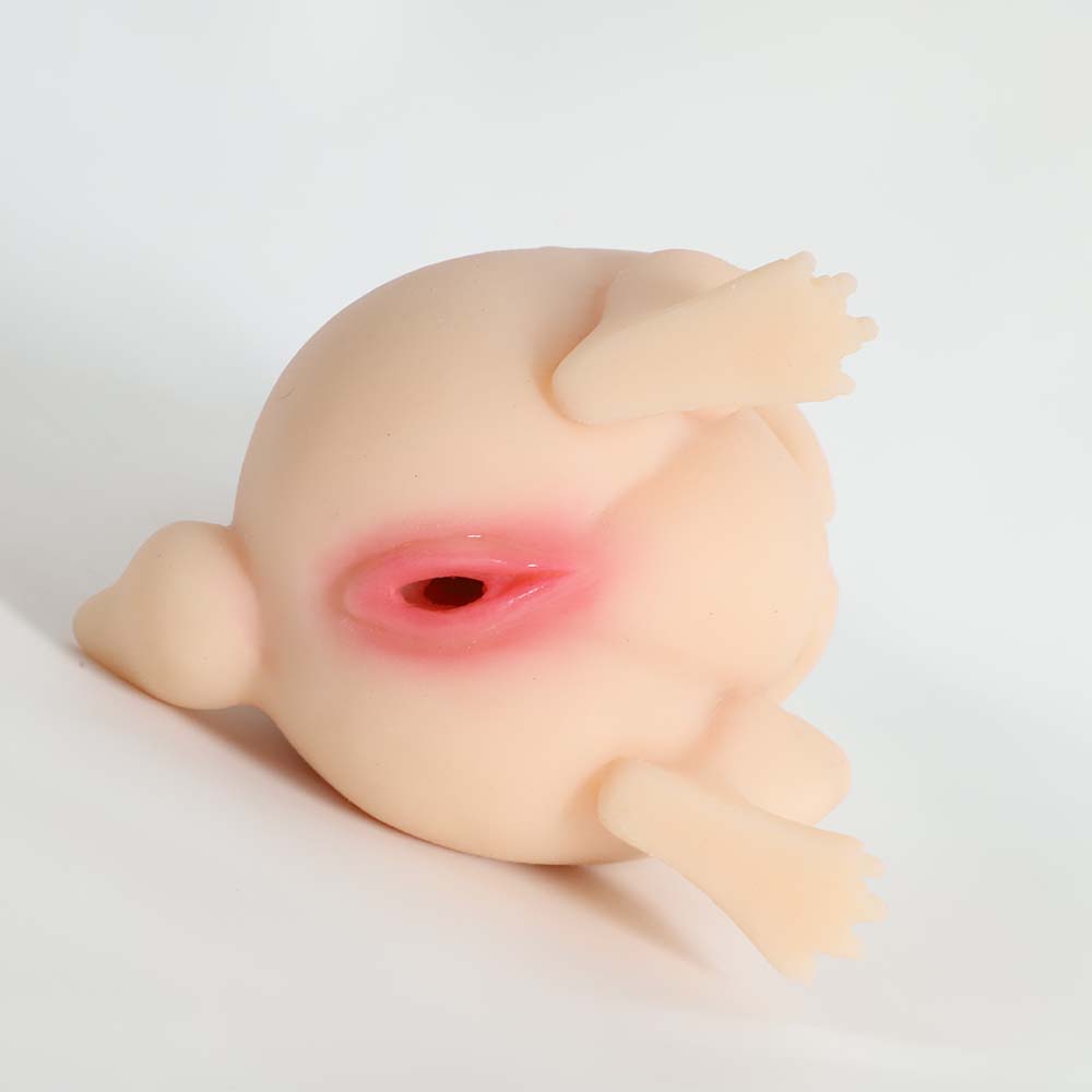 Portable Rabbit Pocket Pussy Realistic Textured Soft Dildo