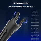 Male electric massage masturbation testicle stimulator