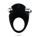 Men'S Vibrating Particle Time-Delay Lock Ring