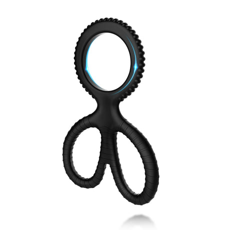 Silicone Scissors Lock Sperm Ring Double Penis Ring