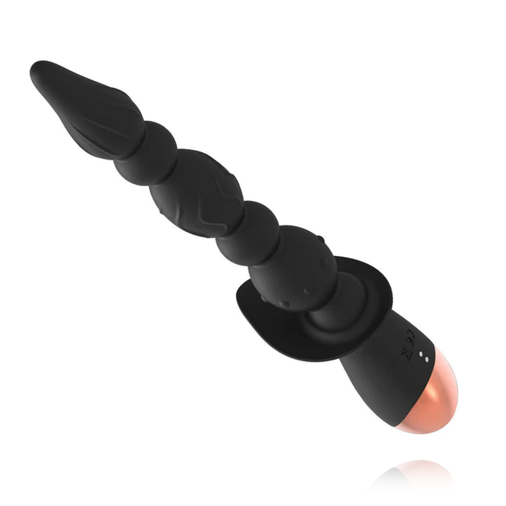 Strong Shock Lianzhu Silicone Pull Bead Back Court Anal Plug