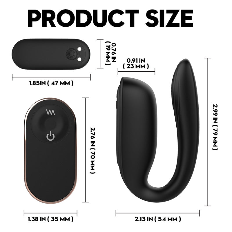 U-Shaped Female Wearable Without Inserting Vibrator