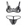     Uxol-Women_s-Sexy-Lace-Sheer-Panties-Bra-Panty-Set---Combo-of-2