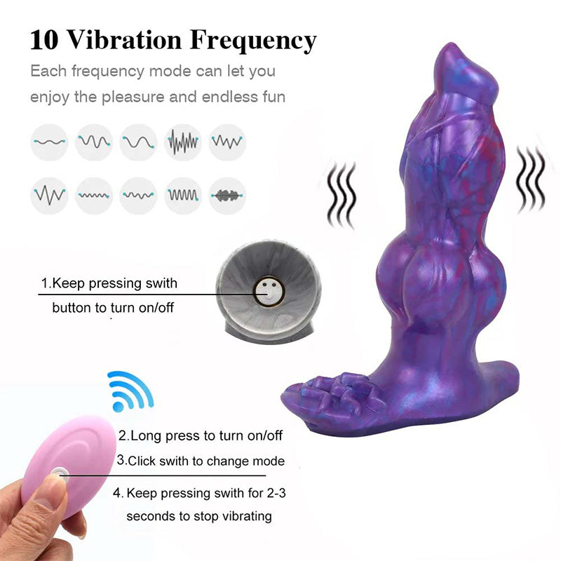 Wireless Remote Control Silicone Electric Anal Plug Dildo