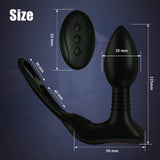 Prostate Massage 10 Frequency Vibrator Anal Plug