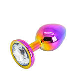 Jewel Butt Plug | Colorful Metal Butt Plug Portable Gem Butt Plug Set-6