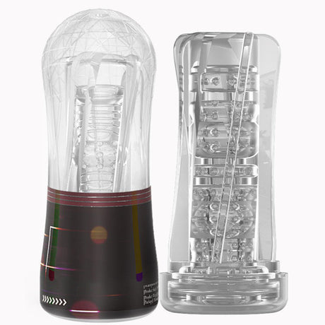 Transparent Men's Training Masturbation Cup