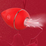 10 Frequency Rose Vibrator Stimulation Vibrating Suction Rose Toy