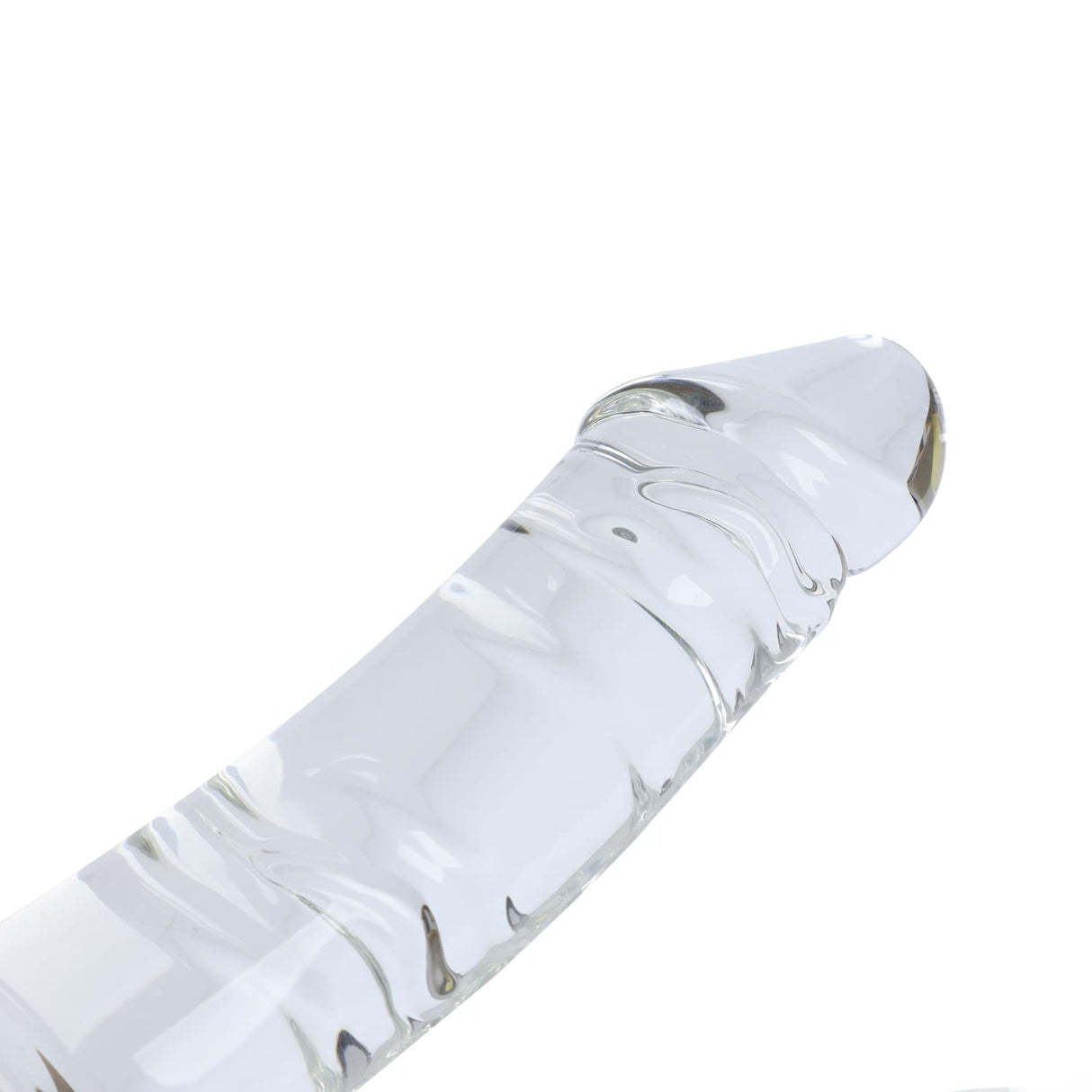 11.4" Large Clear Glass Dildo Crystal Penis Glass