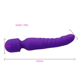 Magnetic Magic Wand Rechargeable  Silicone Vibrating Dildos