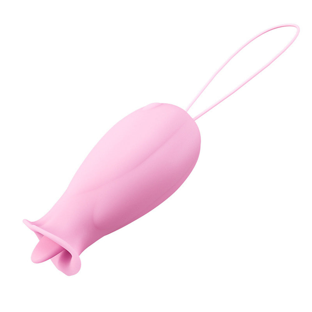 Pink Rose Vibrater Wireless Remote Masturbation Nipple Vibrator