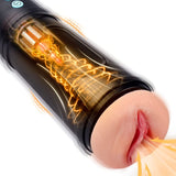 5 Suction Modes And 10 Vibrating Male Masturbation Cups