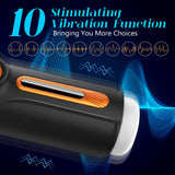 Adventurer Pro 10 Vibration Thrusting 4 Sucking Male Masturbator with Heating & Infinitely Variable Speed