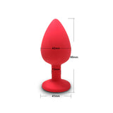 Silicone Masturbation Vibrating Butt Plug